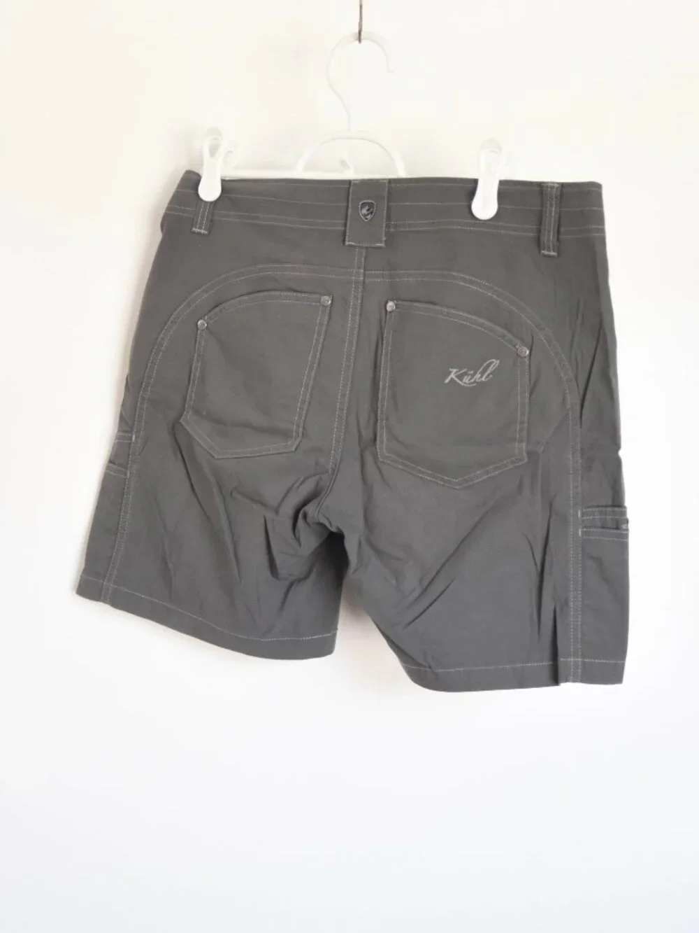 KÜHL Women’s Size 6 Gray Hiking Shorts 6" Inseam Outdoor Performance Stretch - Picture 2 of 13